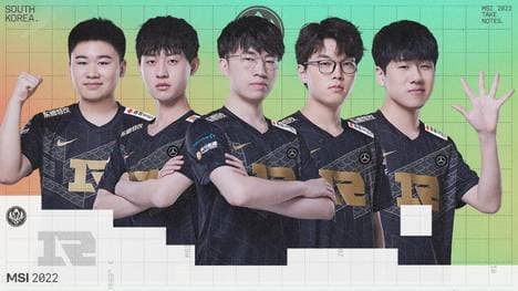 Das chinesische Team Royal Never Give Up gewinnt das MSI 2022
