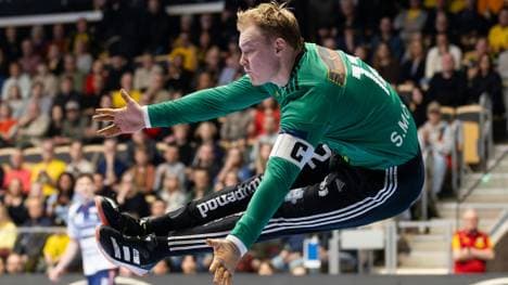 Abgehoben: Torhüter Simon Möller