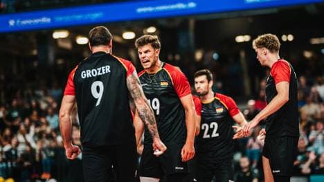 Die deutschen Volleyballer siegen gegen Chile