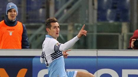 Miroslav Klose wechselte 2011 vom FC Bayern zu Lazio Rom