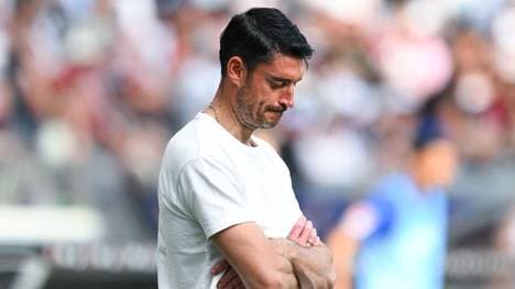 Hat Coach Albert Riera noch eine Zukunft in Frankfurt?