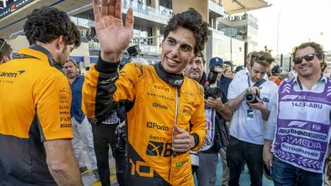 Gabriel Bortoleto freut sich über den Titel