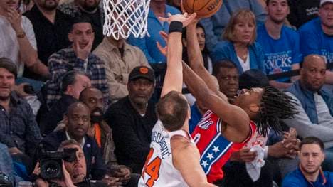 Tyrese Maxey wurde bei den Philadelphia 76ers in den NBA-Playoffs zum Matchwinner gegen die New York Knicks