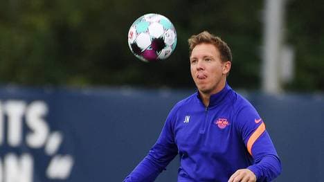 Julian Nagelsmann trifft mit Leipzig auf den 1. FC Nürnberg
