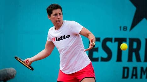 Carla Suarez Navarro gibt bei den French Open in Paris ihr Comeback