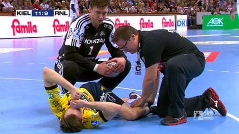Patrick Groetzki verletzte sich im Spiel gegen den THW Kiel