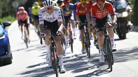 Nils Politt (l.) gewann die Deutschland Tour 2021 