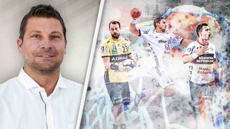 Daniel Stephan blickt auf den Titelkampf und die Rollen von Steffen Fäth, Hendrik Pekeler und Rasmus Lauge (v.l.n.r.)