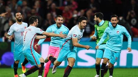 Ozan Tufan erzielte den zweiten Treffer für die Türkei