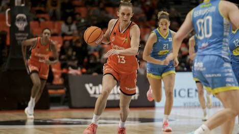 Fiebich (l.) kam im zweiten Finalspiel auf zwölf Punkte