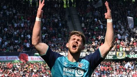 Besiegelt der Effzeh (im Bild: Jan Thielmann) im Köln Regensburg Tipp die Reise des Jahn in der 2. Bundesliga? 
