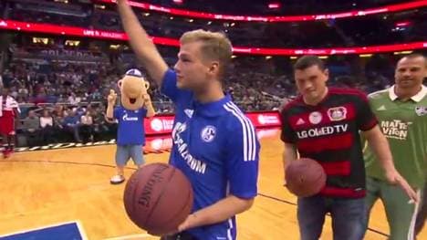 Johannes Geis zu Gast beim NBA-Spiel der Orlando Magic gegen die Washington Wizards