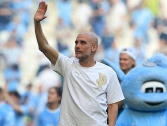 Guardiola und Salah sagen Goodbye