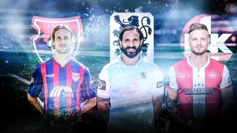 Stefan Aigner, Adriano Grimaldi und Timmy Thiele (v.l.) sind die neuen Hoffnungsträger in ihren Klubs. 