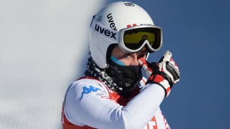 Daniela Merighetti stürzte im Abfahrtstraining
