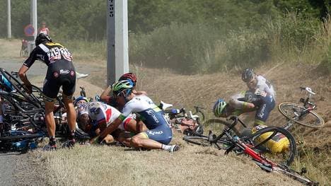 In dieser Saison gab es viele schwere Stürze