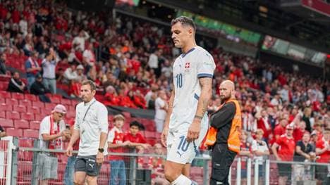 Granit Xhaka flog mit Gelb-Rot vom Platz