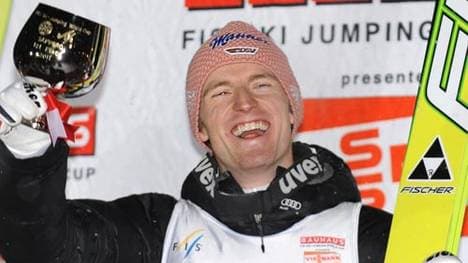 Severin Freund gewann in Sotschi Gold im Teamspringen