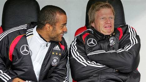 David Odonkor (l.) und Oliver Kahn trafen bei der WM 2006 aufeinander