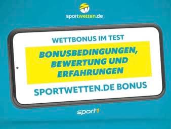 100€ Sportwetten.de Bonus | In 5 Minuten Bonus sichern