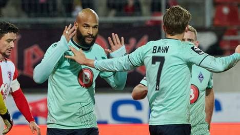 Trifft gegen seinen Ex-Klub Halle: Terrence Boyd