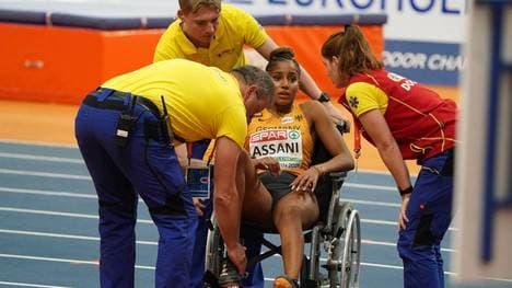 Für Weitspringerin Mikaelle Assani ist die Saison vorzeitig beendet