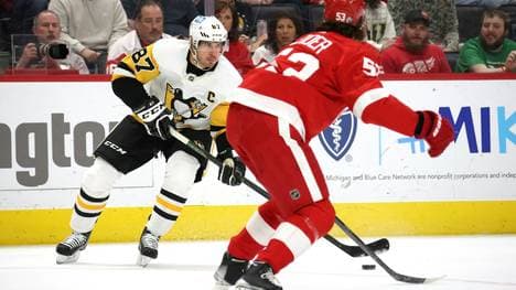 Seider (rot) im Duell mit Crosby