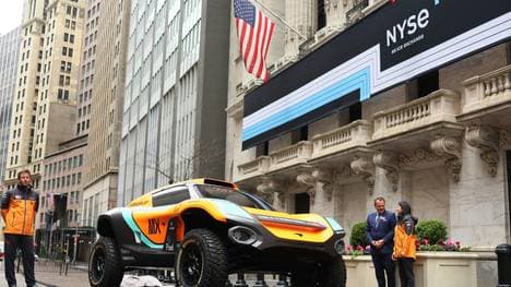 Ein McLaren-Fahrzeug aus der Extreme E