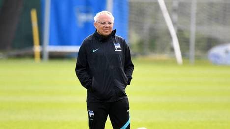 Felix Magath verließ das Hertha-Training vorzeitig