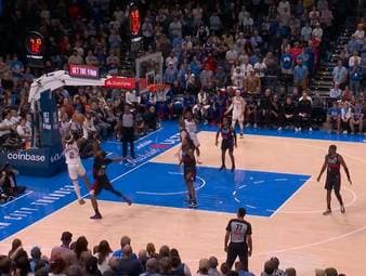 Die Oklahoma City Thunder empfangen im Topspiel der NBA die Detroit Pistons. Der amtierende Saison-MVP Shai Gilgeous-Alexander überragt in einer stark umkämpften Partie.