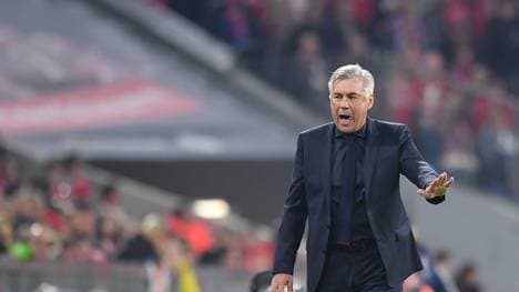 Carlo Ancelotti verfolgt das Achtelfinale der Champions League als unbeteiligter Zuschauer