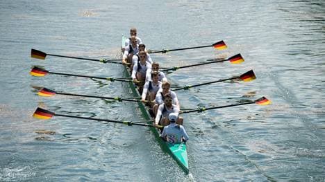 Keine Medaille für den Deutschland-Achter 