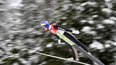 Vinzenz Geiger sicherte sich in Seefeld Platz zwei