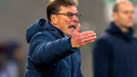 Dieter Hecking hofft auf den ersten Sieg des VfL Bochum