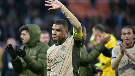 Mbappe will sich mit dem Titel aus Paris verabschieden