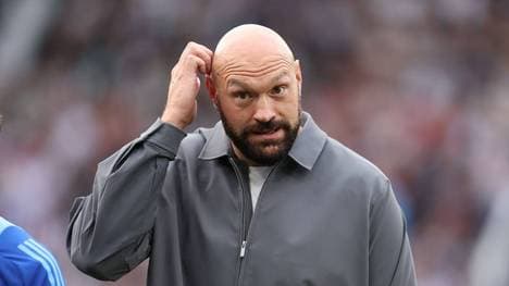 Box-Star Tyson Fury sorgt bei einem Charity-Event für Aufsehen