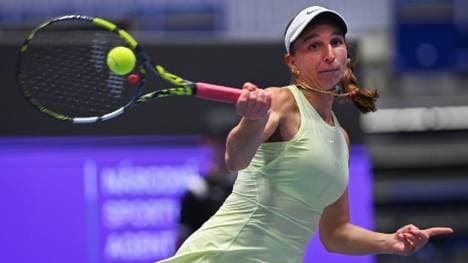 Tamara Korpatsch beim WTA-Turnier in Ostrava