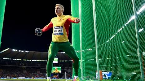 Mykolas Alekna zeigte eine beeindruckende Performance