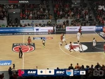 Spiel Highlights zu BMA365 Bamberg Baskets - SYNTAINICS MBC