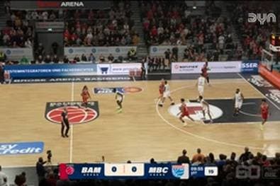 Spiel Highlights zu BMA365 Bamberg Baskets - SYNTAINICS MBC