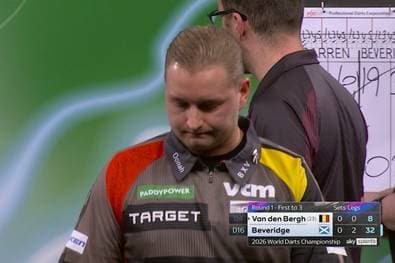 "Nächstes Drama": Kommentatoren leiden mit Darts-Star