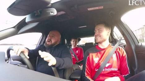 Die Fahrt der Liverpool-Stars wurde mit versteckter Kamera gefilmt