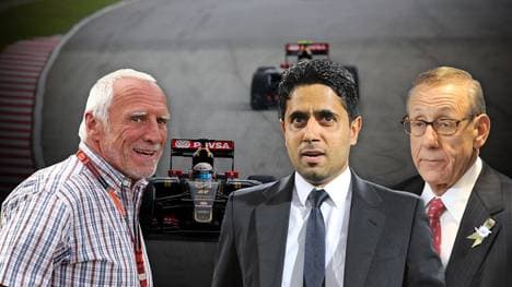 Formel 1: Red-Bull-Boss Dietrich Mateschitz, Nasser Al-Khelaifi Stephen Ross
