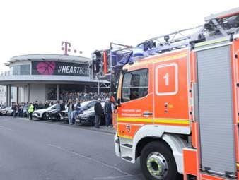 Feueralarm bei Bonns Europacup-Spiel