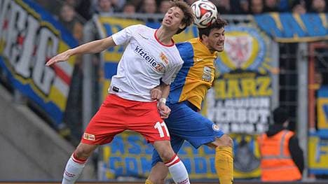 Maxi Thiel (l.) errzielte den Ausgleich für den 1. FC Union Berlin