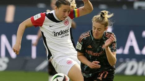 Tanja Pawollek (l.) verlässt Eintracht Frankfurt