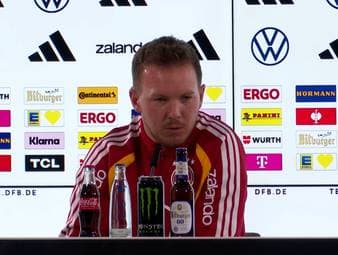 Bundestrainer Julian Nagelsmann erklärt die Nominierung von Said El Mala und geht anschließend auf die WM-Chancen von Lennart Karl ein.