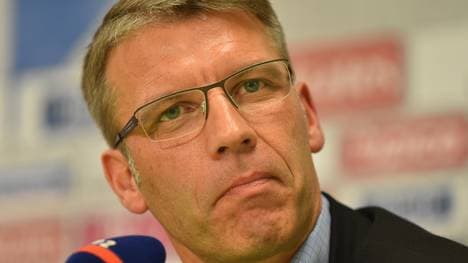 Hamburger SV Sportdirektor Peter Knäbel