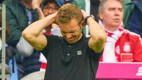 Julian Nagelsmann musste sich auch gegen Stuttgart einige Male ärgern