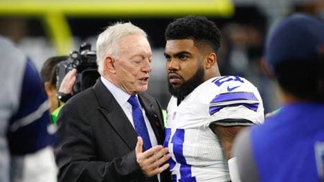 Die Dallas Cowboys und Besitzer Jerry Jones stehen hinter Ezekiel Elliott